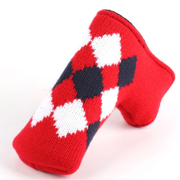 Volf Golf Classic Knit Putter Cover Red CaddiesShack