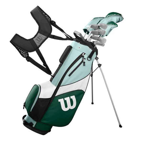 Wilson Golf Profile SGI Complete Womens Golf Club Set with Cart Bag –  CaddiesShack