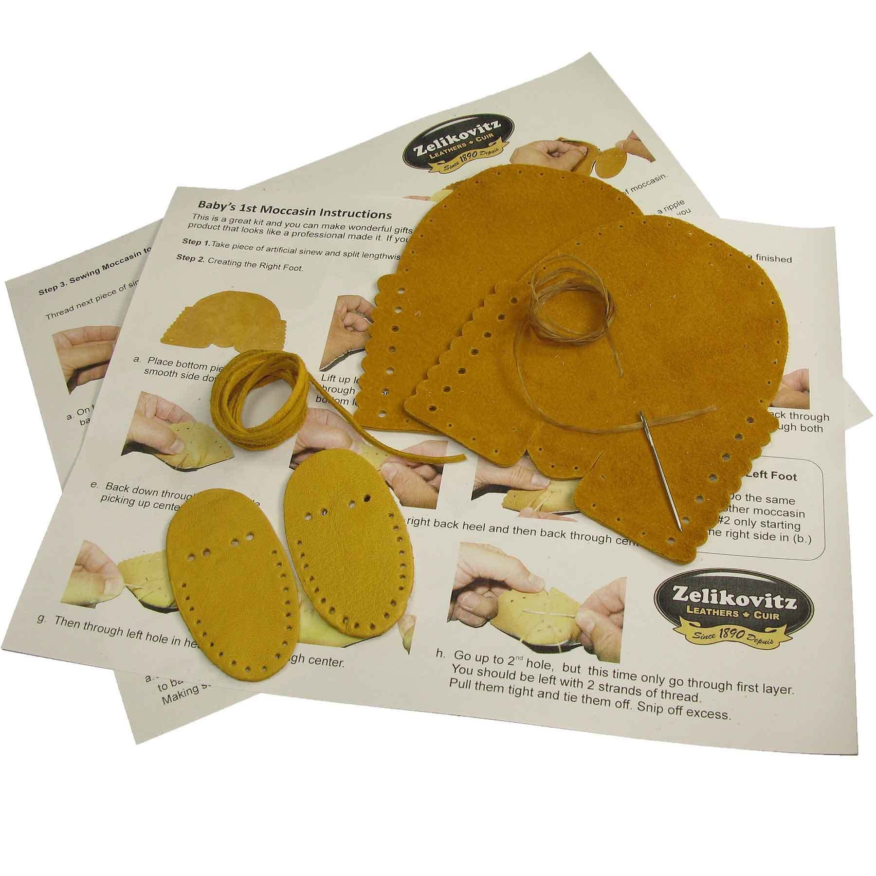 Baby's 1st Moccasin Kit | Zelikovitz.com