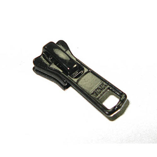 YKK #5 Vislon Short Tab Slider Zipper Pull Hardware Black - 10 Pack ...