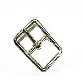 Roller buckle with Locking Tongue 20 - 26 mm, Nickel Plated