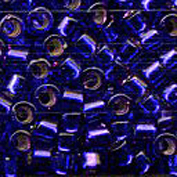 Image of 690DB00-0610V - Delica 11/0 RD Dark Violet Silver Lined-Dyed