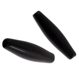 Image of 71400908-2 - Plastic Bone Beads Black 1-1/2" 100 Pack