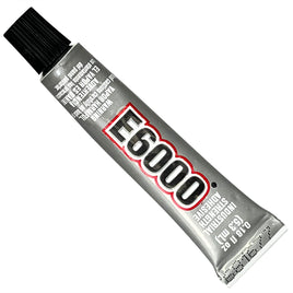 Mini E6000 Glue, Industrial Strength Permanent Bond Adhesive, .18