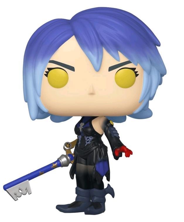 Kingdom Hearts 3 Dark Aqua W Keyblade Pop 625 Card Merchant Nz