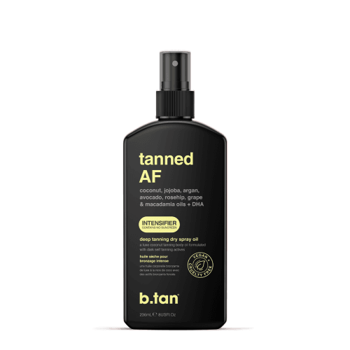 b.tan tanned AF tanning oil