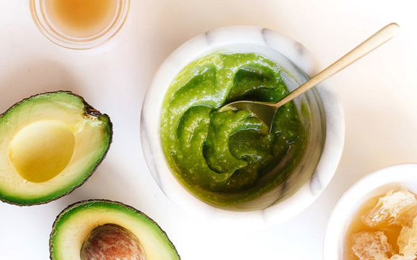 Avocado Hand Mask For DIY Skin Care