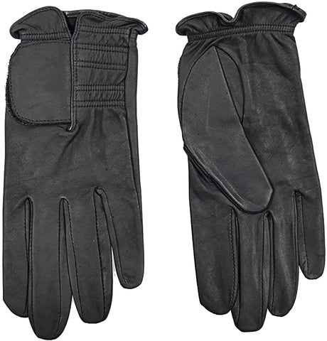 GMK Black Leather Shooting Gloves