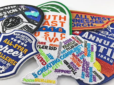 Custom Embroidered Patches for Groups, Events & Organizations