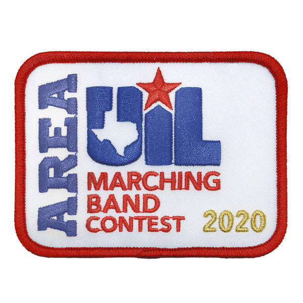 UIL Area Marching Contest Patches Southwest Emblem