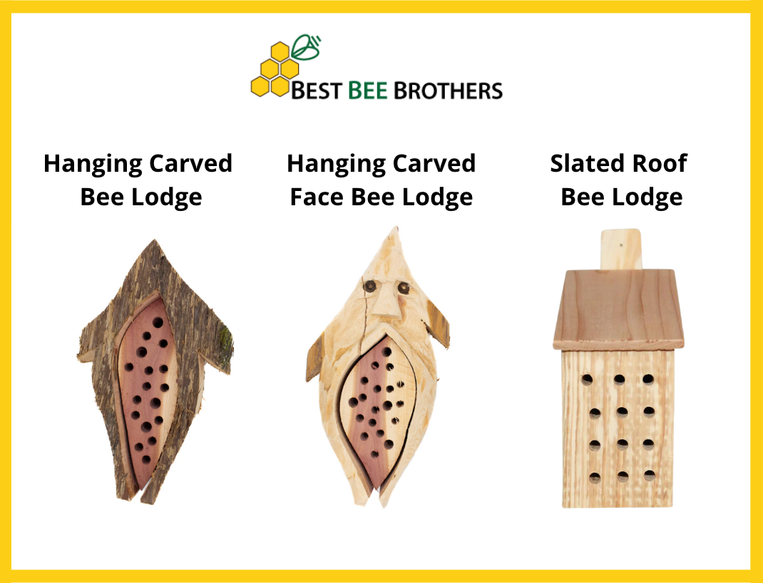 There are many ways to make a bee lodge!