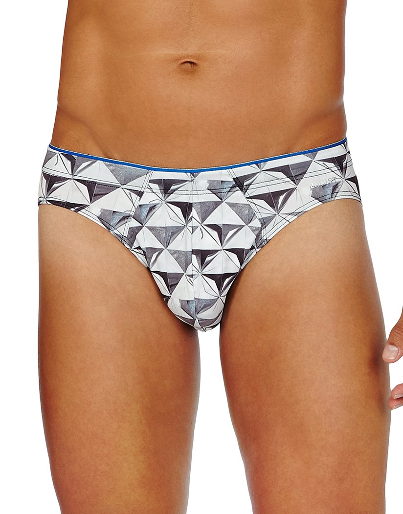 patterned brief underwear for men
