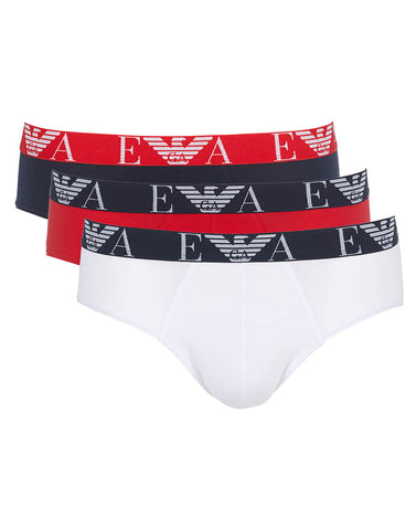 Emporio Armani 3-Pack Knit Trunk 111357