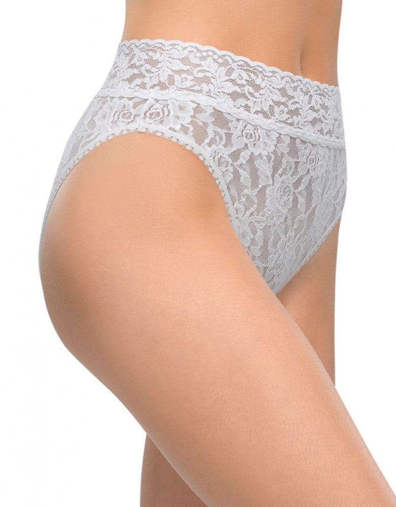 white lace brief panty for women