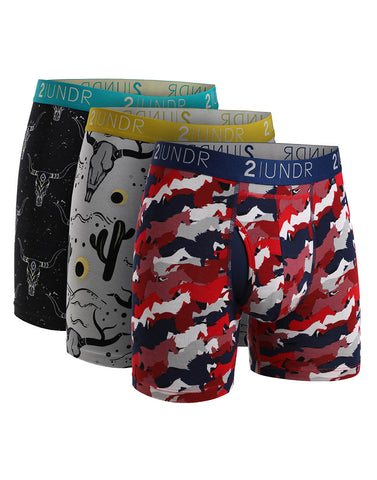 2UNDR Swing Shift Underwear (Red) – Jack In The Socks