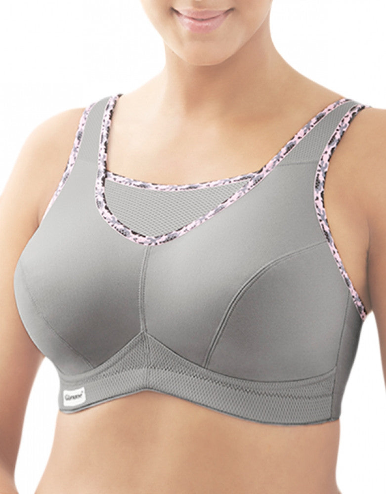 Glamorise No Bounce Cami Sports Bra Grey G 1066 