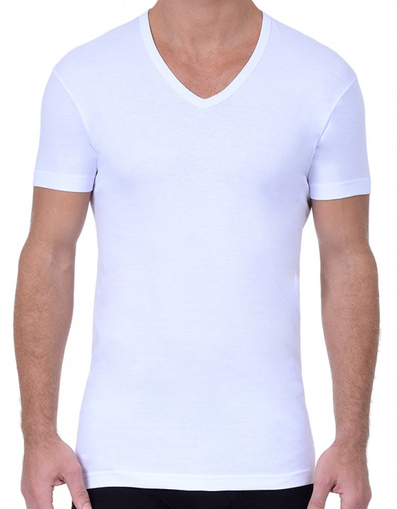Essentials Men's V-Neck Undershirt