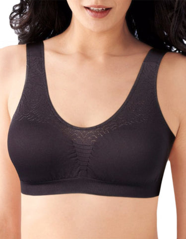 Bali Comfort Revolution ComfortFlex Fit Shaping Wirefree Bra, Black, XL at   Women's Clothing store