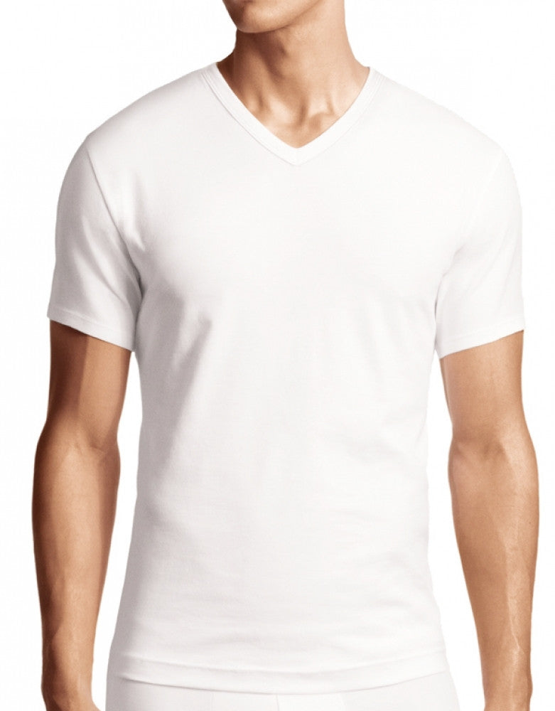 Calvin Klein 2-Pack Cotton Stretch V - Neck T Shirt