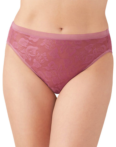 Wacoal Panties - Retro Chic HI-Cut Brief 841186 - Toadstool