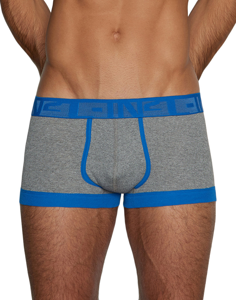 gray and blue trunk underwear for men