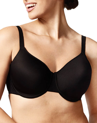 Wacoal Raffine Black UW Plunge Bra WE148003BLK - Belle Femme Lingerie