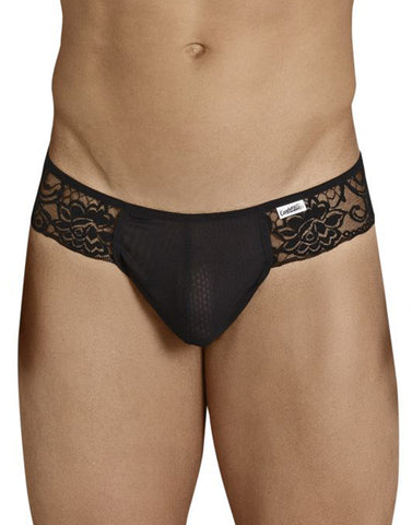 Candyman 99315x Peek A Boo Lace Thongs Hot Orange –   - Men's Underwear and Swimwear