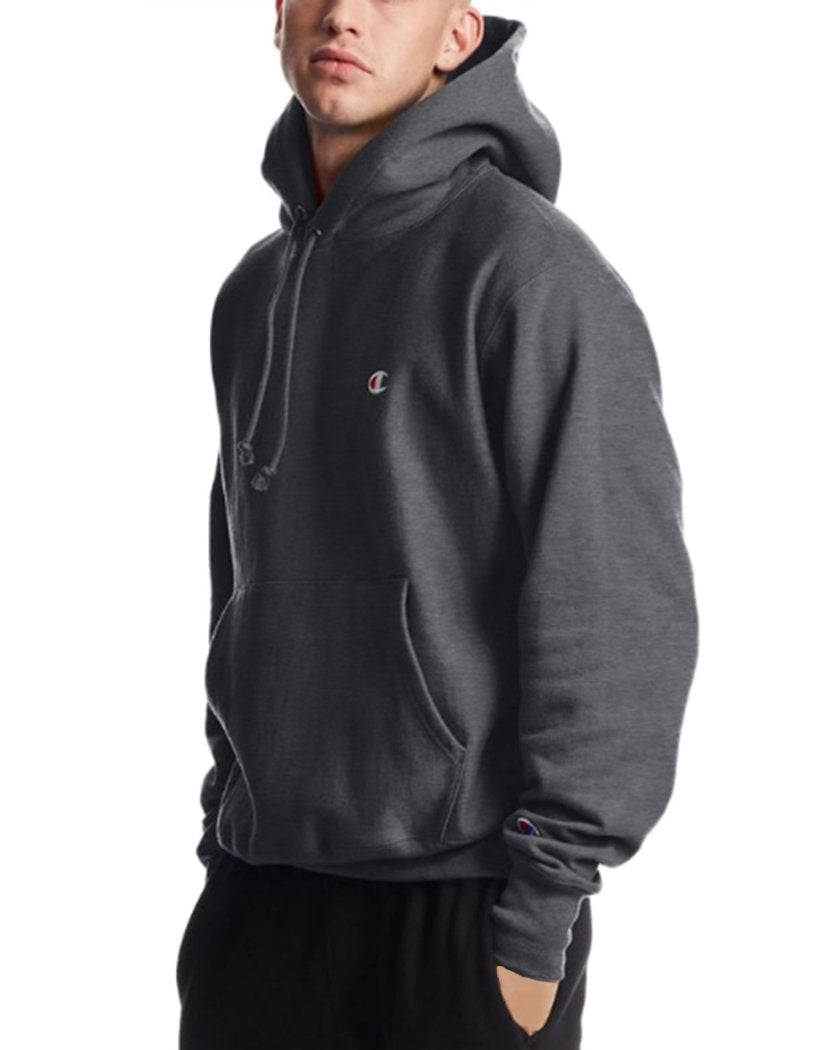 champion hoodie granite heather