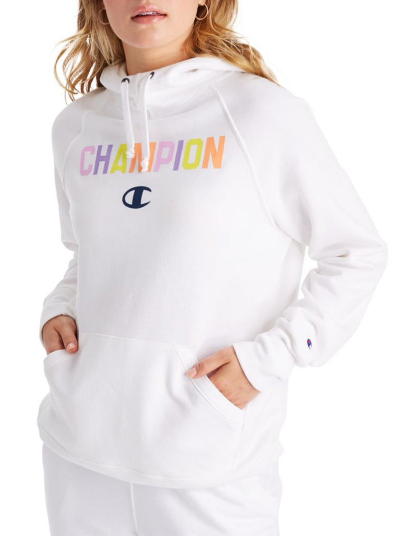 champion women's powerblend hoodie