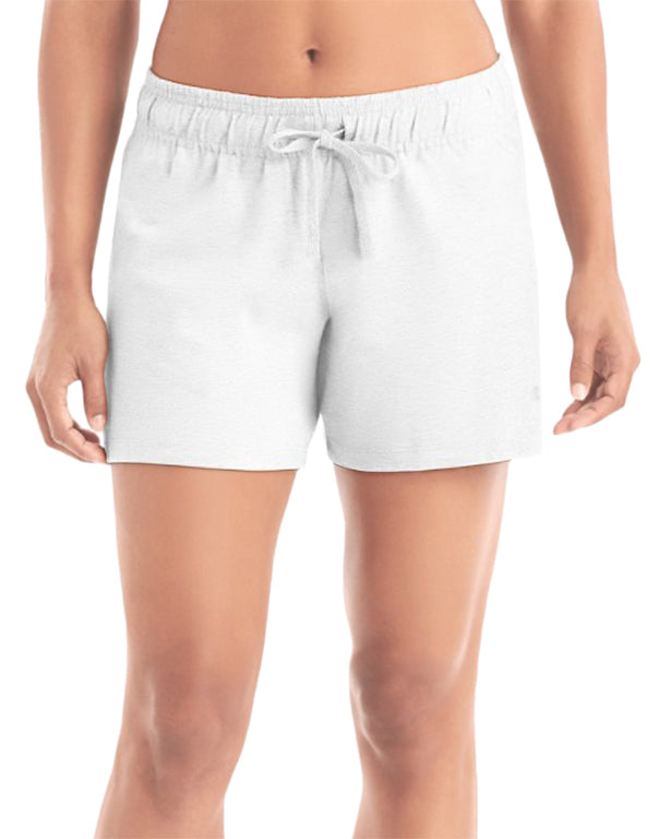 white jersey shorts womens