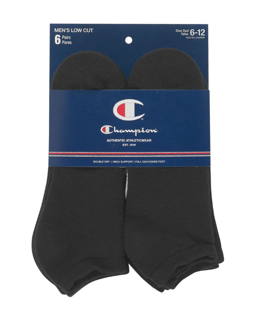 champion men's low cut socks