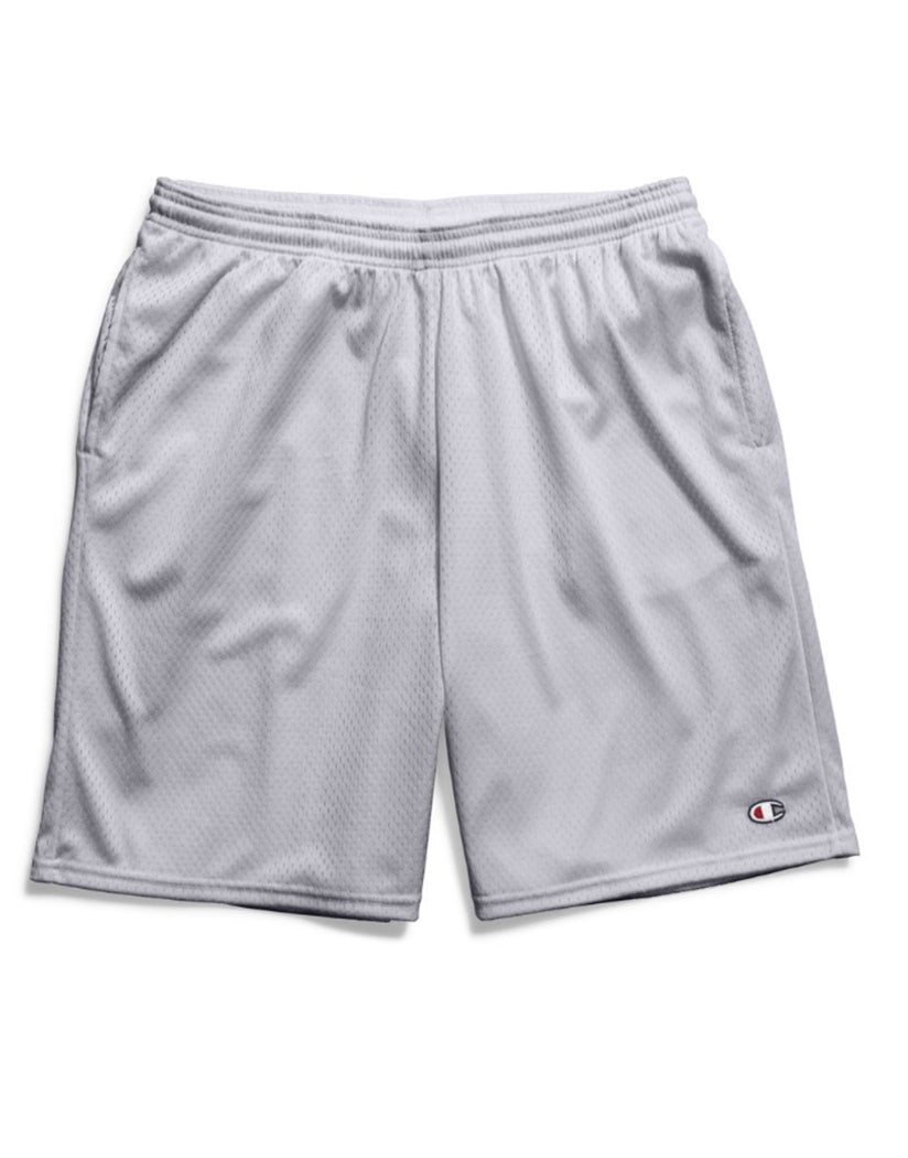 Download Champion Mens Long Mesh Shorts With Pockets 81622