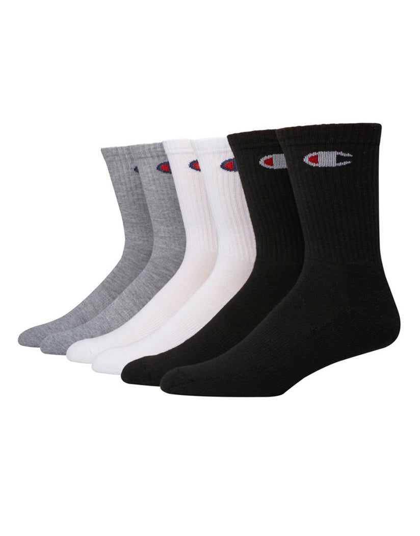 mens white champion socks