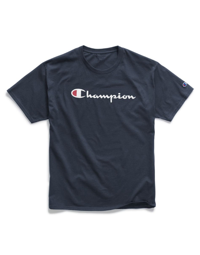 champion men's graphic jersey tee