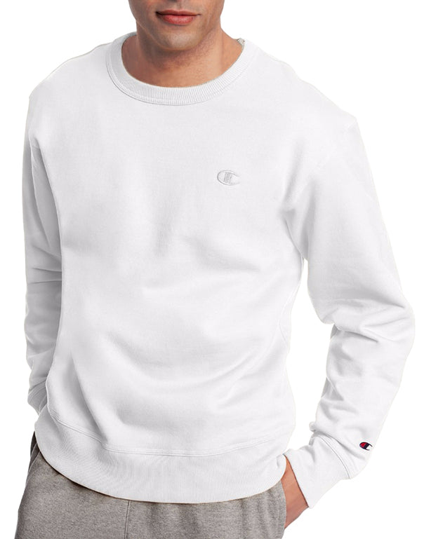 Mens Powerblend Fleece Pullover Crew S0888