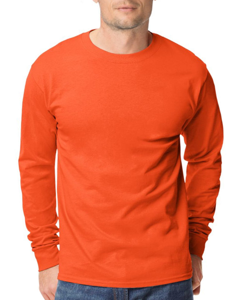 Hanes Men TAGLESS Long-Sleeve T-Shirt 5586