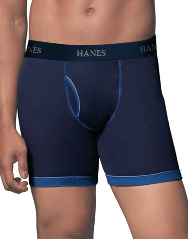 Hanes mens TAGLESS ComfortSoft Knit Boxers with India