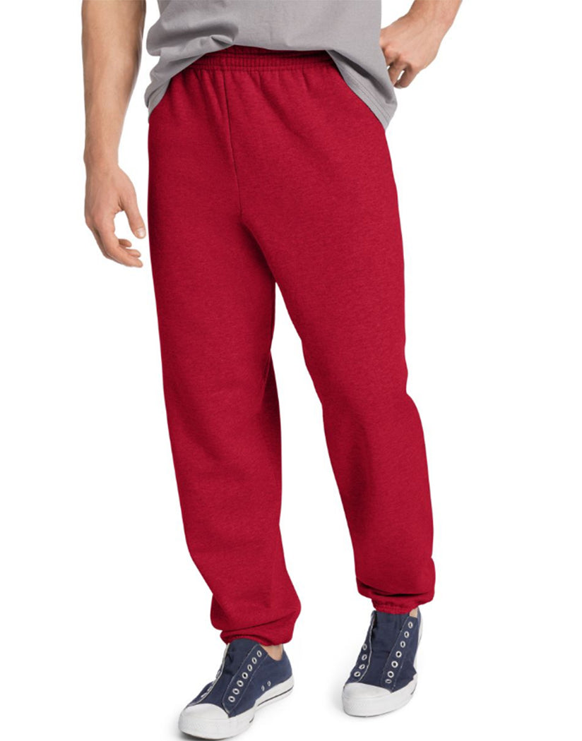 red hanes sweatpants