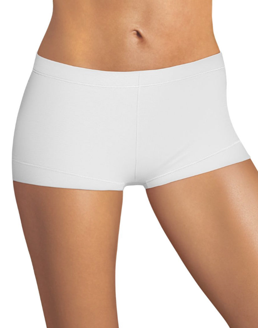 white boyshort panty for women