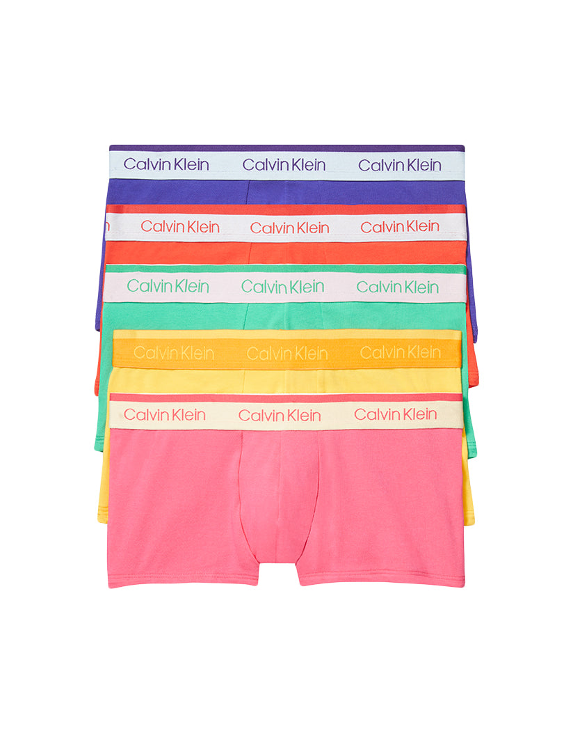 Calvin Klein Pride Rainbow Boxers (pack Of 5) in Yellow for Men