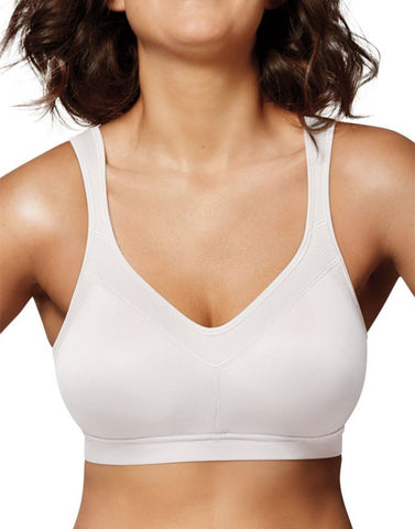 Playtex womens 18 Hour Side & Back Smoothing Wireless Bra, Cool