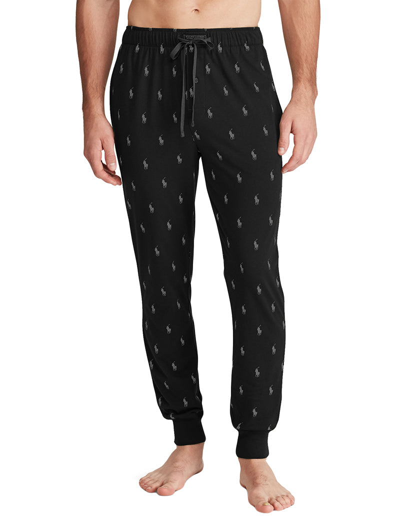 polo ralph lauren black joggers