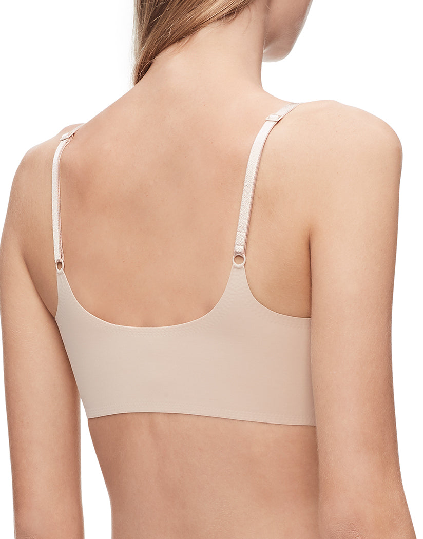 calvin klein invisibles comfort lightly lined retro bralette