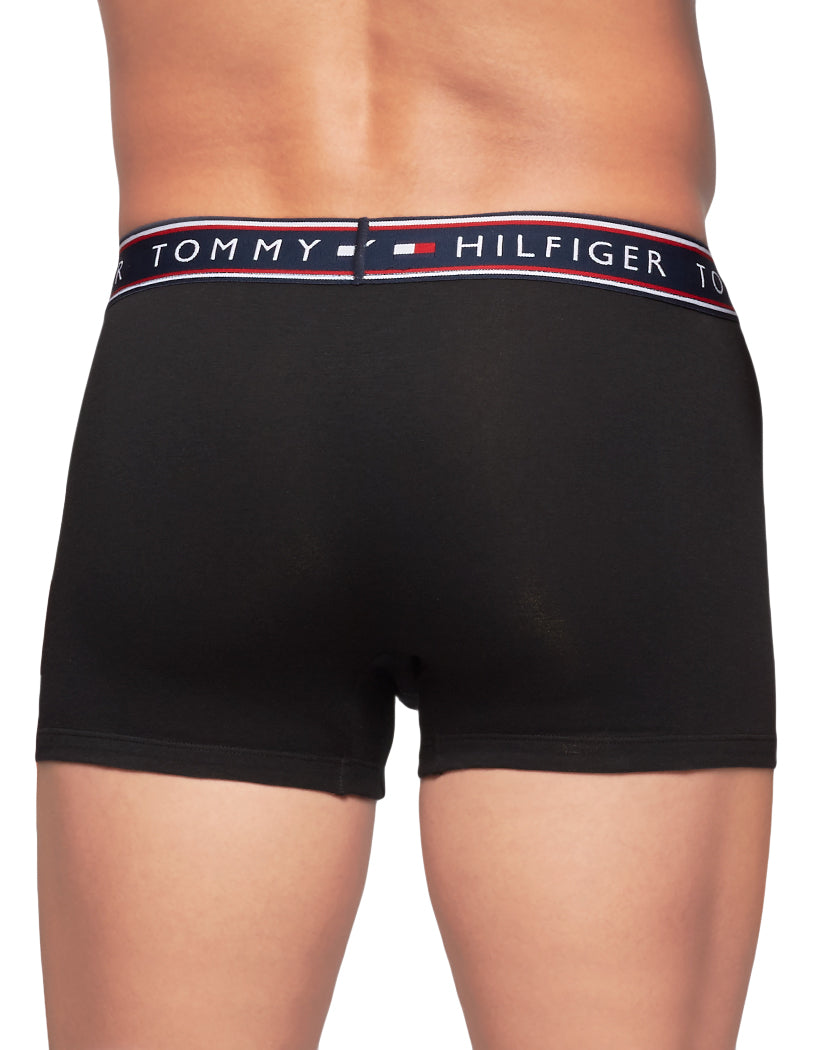 tommy hilfiger men's underwear 3 pack cotton stretch trunks