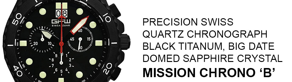 GPW Mission Chronograph 'B'