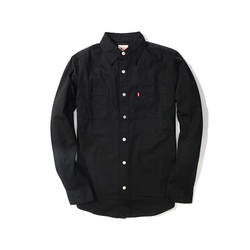 Levi's Pure Black Men's Long Sleeve Shirt LVS-381000CC – HiPOP Fashion