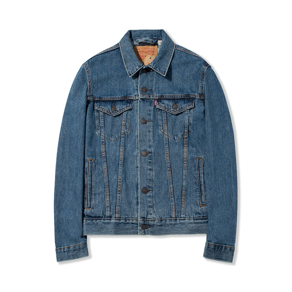 Levi's Men's Denim Trucker Jacket - Medium Stonewash 72334-0130 – HiPOP  Fashion