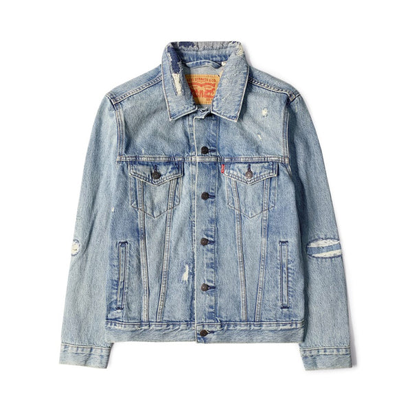 Levi's Men's Denim Trucker Jacket 72334-0475 Get Ripped – HiPOP Fashion