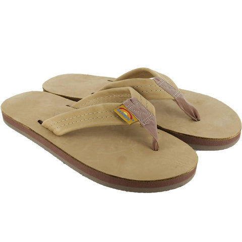 rainbow thick strap flip flop