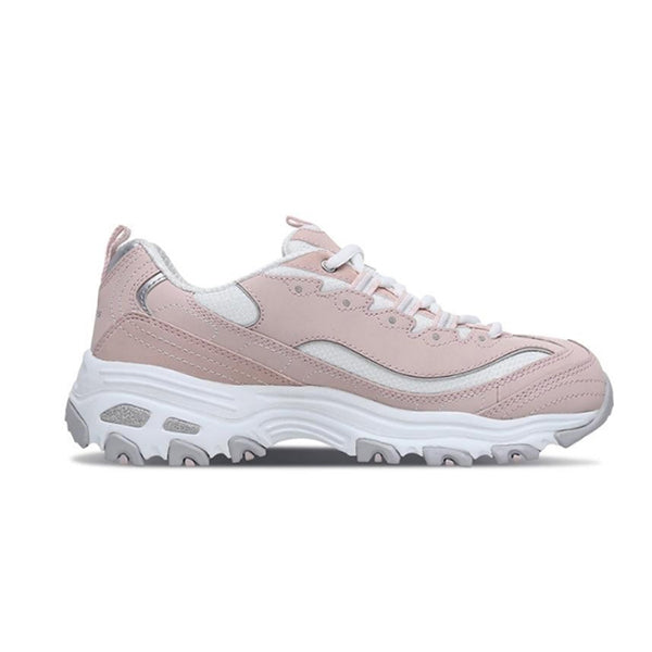 Skechers Women's Memory Foam Sneaker Pink White – HiPOP Fashion